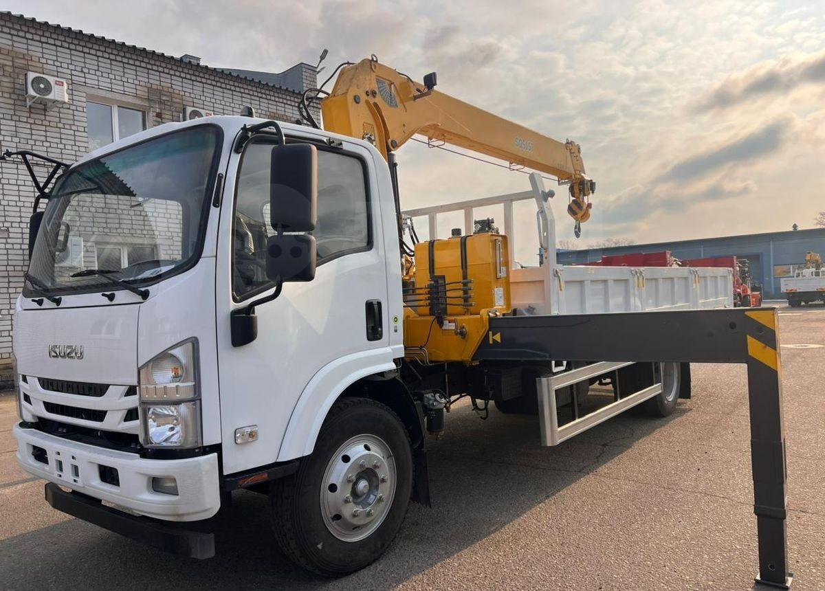 Isuzu Elf - Бортовой грузовик/ Платформа, Автоманипулятор: фото 5 Isuzu Elf - Бортовой грузовик/ Платформа, Автоманипулятор: фото 5
