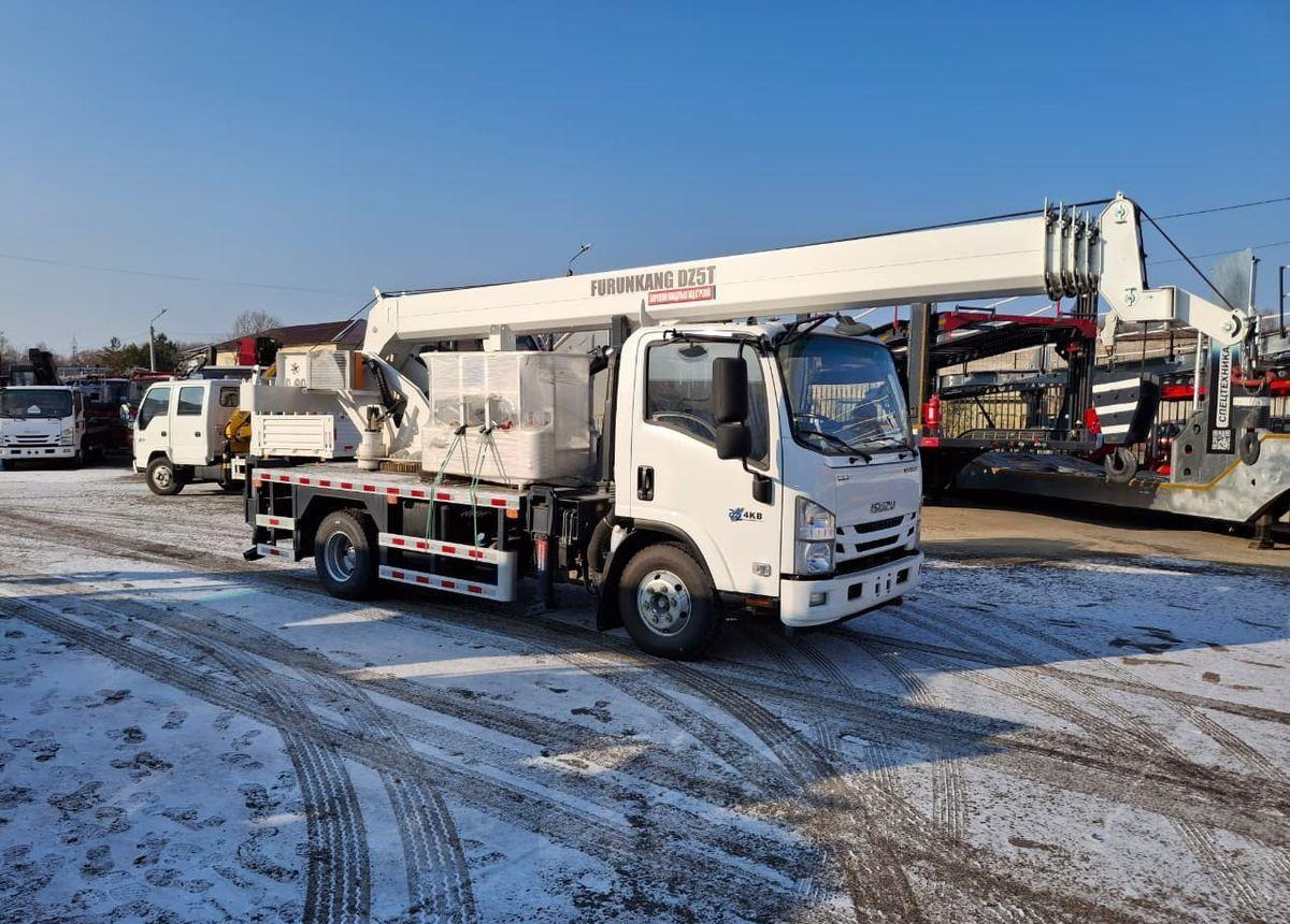 Новый Мобильный кран Isuzu Elf: фото 11