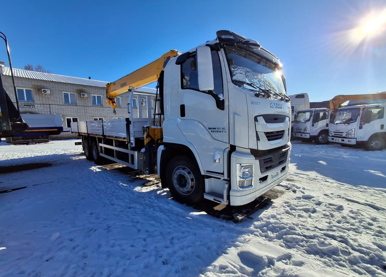 Новый Грузовик бортовой/ Платформа, Автоманипулятор Isuzu Giga (C-series): фото 9 Новый Грузовик бортовой/ Платформа, Автоманипулятор Isuzu Giga (C-series): фото 9