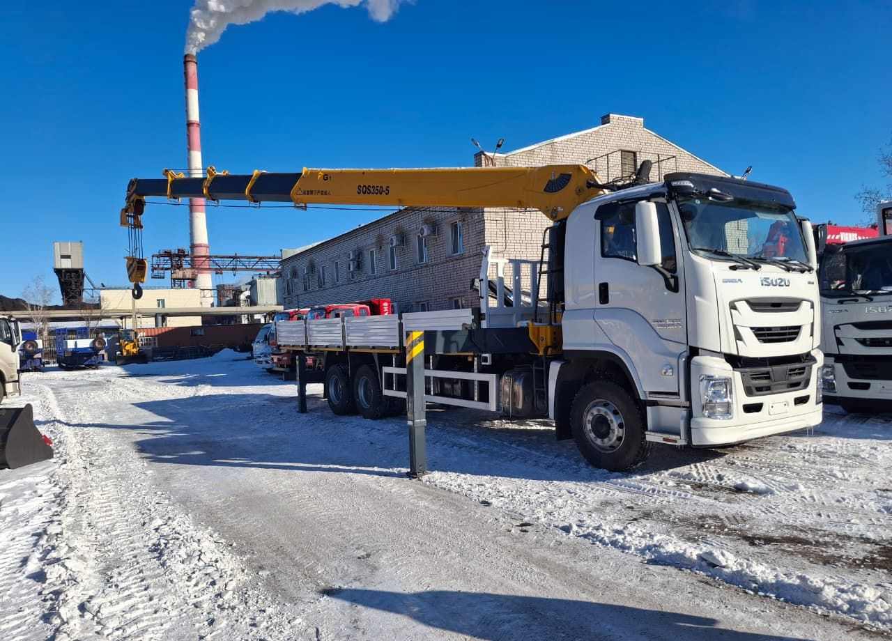 Новый Грузовик бортовой/ Платформа, Автоманипулятор Isuzu Giga (C-series): фото 10 Новый Грузовик бортовой/ Платформа, Автоманипулятор Isuzu Giga (C-series): фото 10