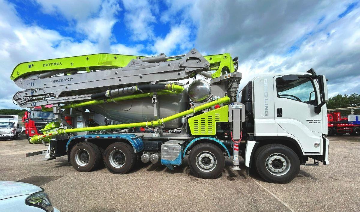 Новый Автобетоносмеситель Isuzu Giga: фото 8