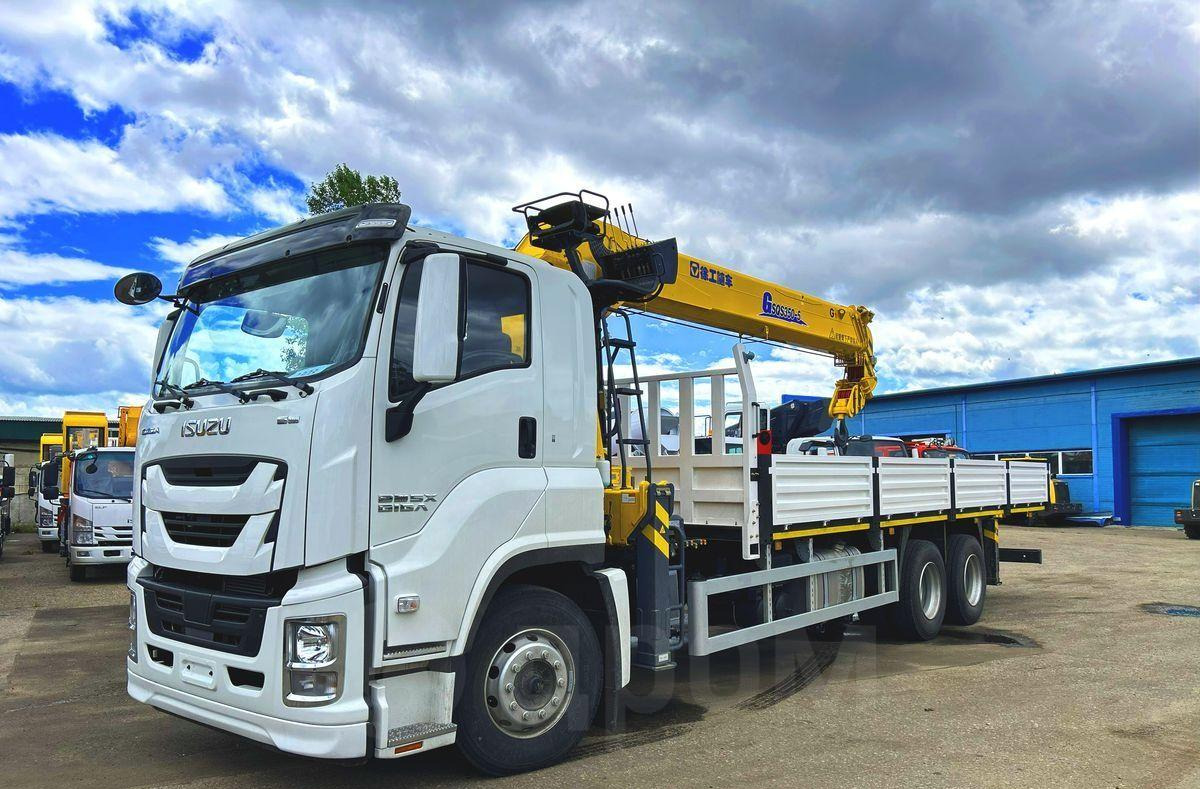 Isuzu Giga - Грузовик бортовой/ Платформа, Автоманипулятор: фото 2 Isuzu Giga - Грузовик бортовой/ Платформа, Автоманипулятор: фото 2