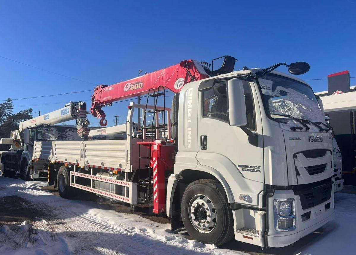 Isuzu Giga - Бортовой грузовик/ Платформа, Автоманипулятор: фото 1 Isuzu Giga - Бортовой грузовик/ Платформа, Автоманипулятор: фото 1