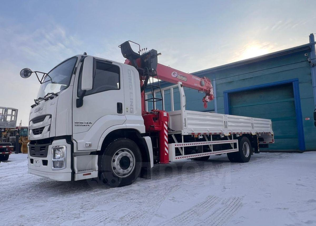 Isuzu Giga - Бортовой грузовик/ Платформа, Автоманипулятор: фото 1 Isuzu Giga - Бортовой грузовик/ Платформа, Автоманипулятор: фото 1