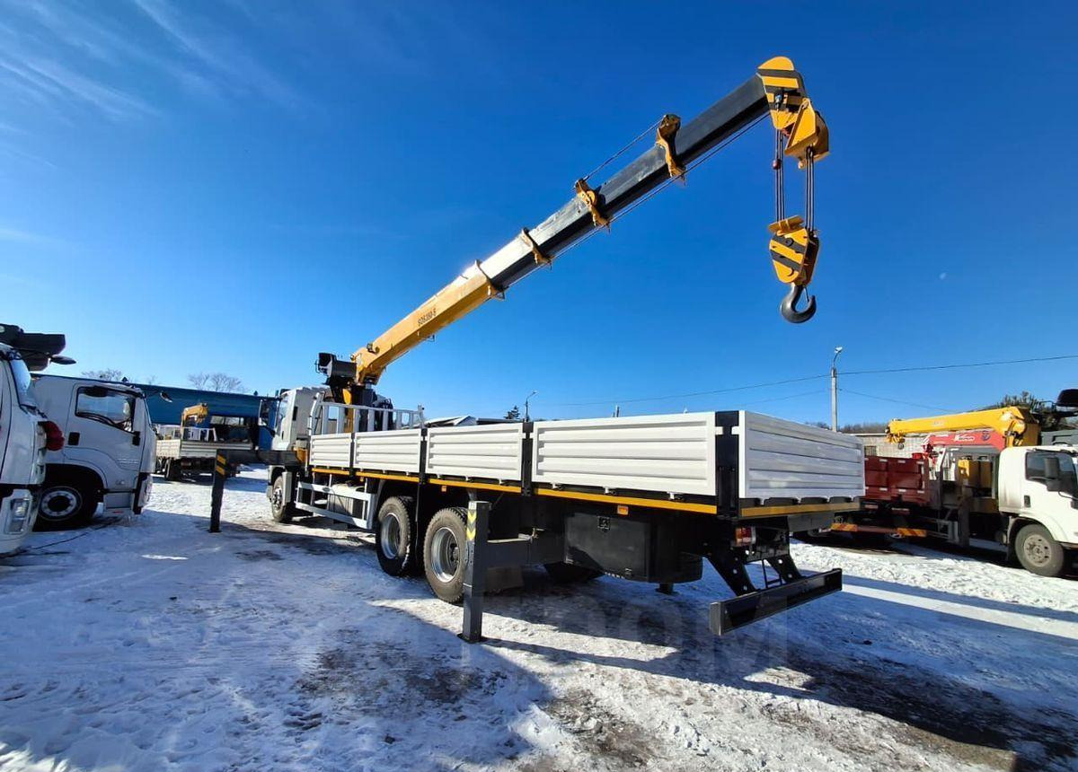 Isuzu Giga - Грузовик бортовой/ Платформа, Автоманипулятор: фото 2 Isuzu Giga - Грузовик бортовой/ Платформа, Автоманипулятор: фото 2