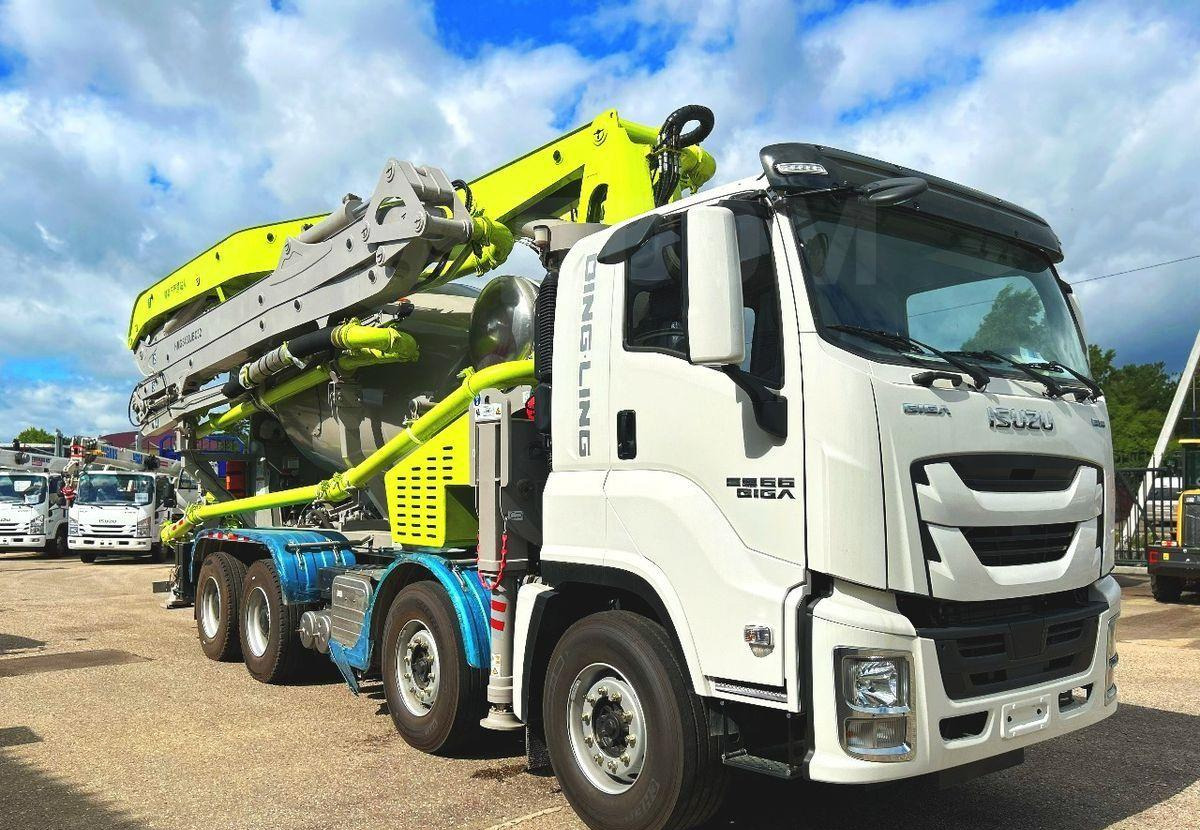 Isuzu Giga - Автобетоносмеситель: фото 1 Isuzu Giga - Автобетоносмеситель: фото 1