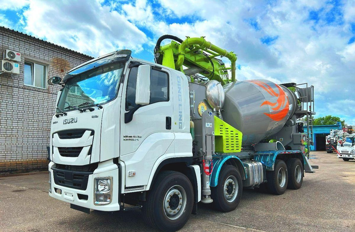 Isuzu Giga - Автобетоносмеситель: фото 2 Isuzu Giga - Автобетоносмеситель: фото 2