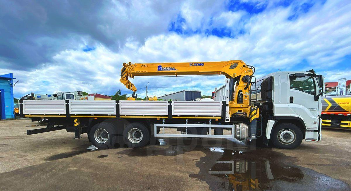 Isuzu Giga - Грузовик бортовой/ Платформа, Автоманипулятор: фото 3 Isuzu Giga - Грузовик бортовой/ Платформа, Автоманипулятор: фото 3