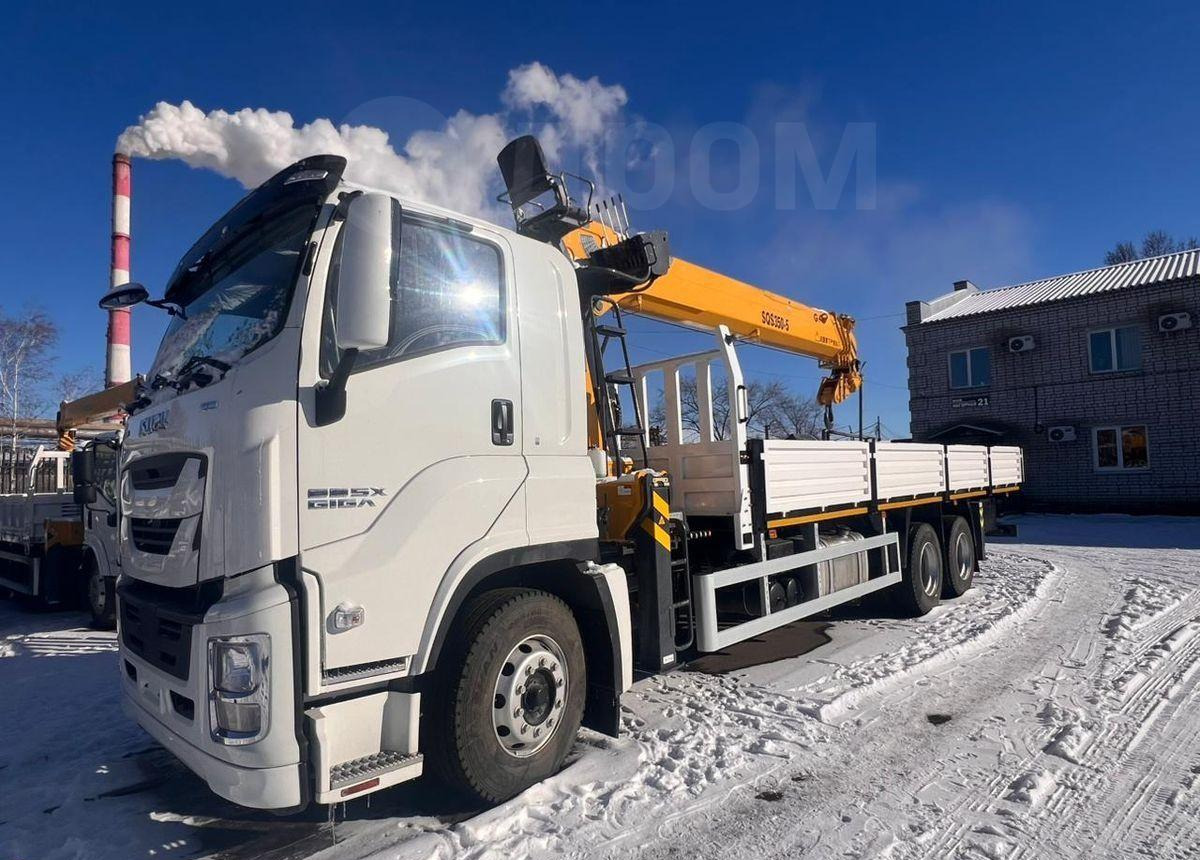 Isuzu Giga - Грузовик бортовой/ Платформа, Автоманипулятор: фото 2 Isuzu Giga - Грузовик бортовой/ Платформа, Автоманипулятор: фото 2