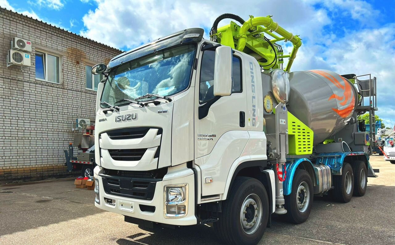 Isuzu Giga - Автобетоносмеситель: фото 1 Isuzu Giga - Автобетоносмеситель: фото 1