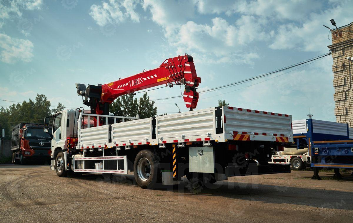 Новый Грузовик бортовой/ Платформа, Автоманипулятор Isuzu Giga: фото 42