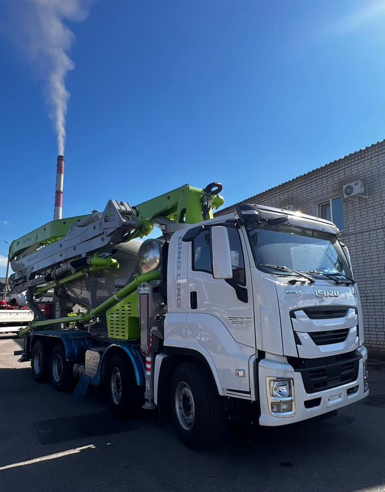 Новый Автобетононасос-смеситель Isuzu Giga: фото 11