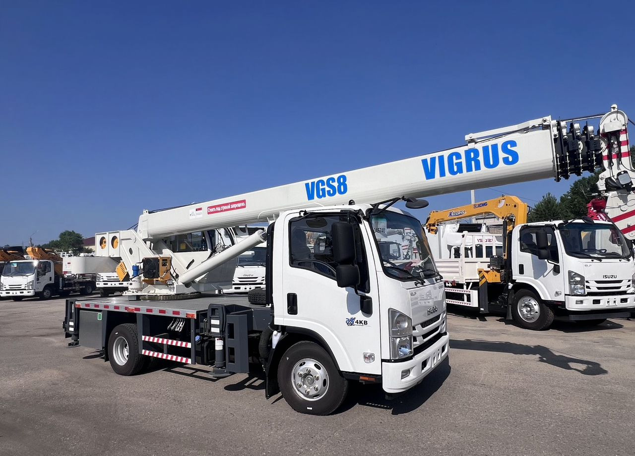 Новый Мобильный кран Isuzu STSQ8-WSL: фото 6