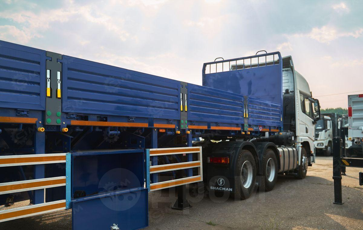 Новый Полуприцеп бортовой/ Платформа Luxuda LZC9408: фото 10