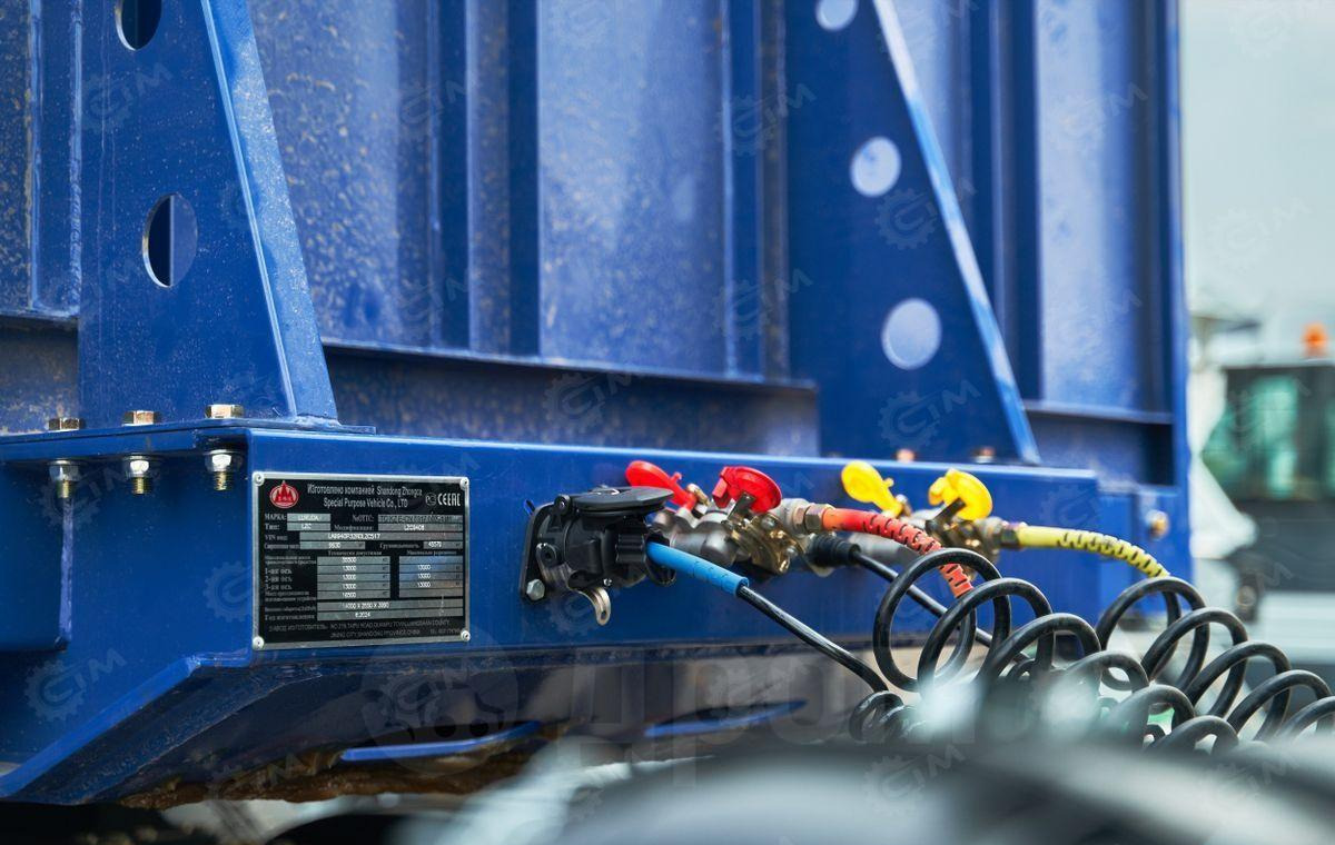 Новый Полуприцеп бортовой/ Платформа Luxuda LZC9408: фото 13