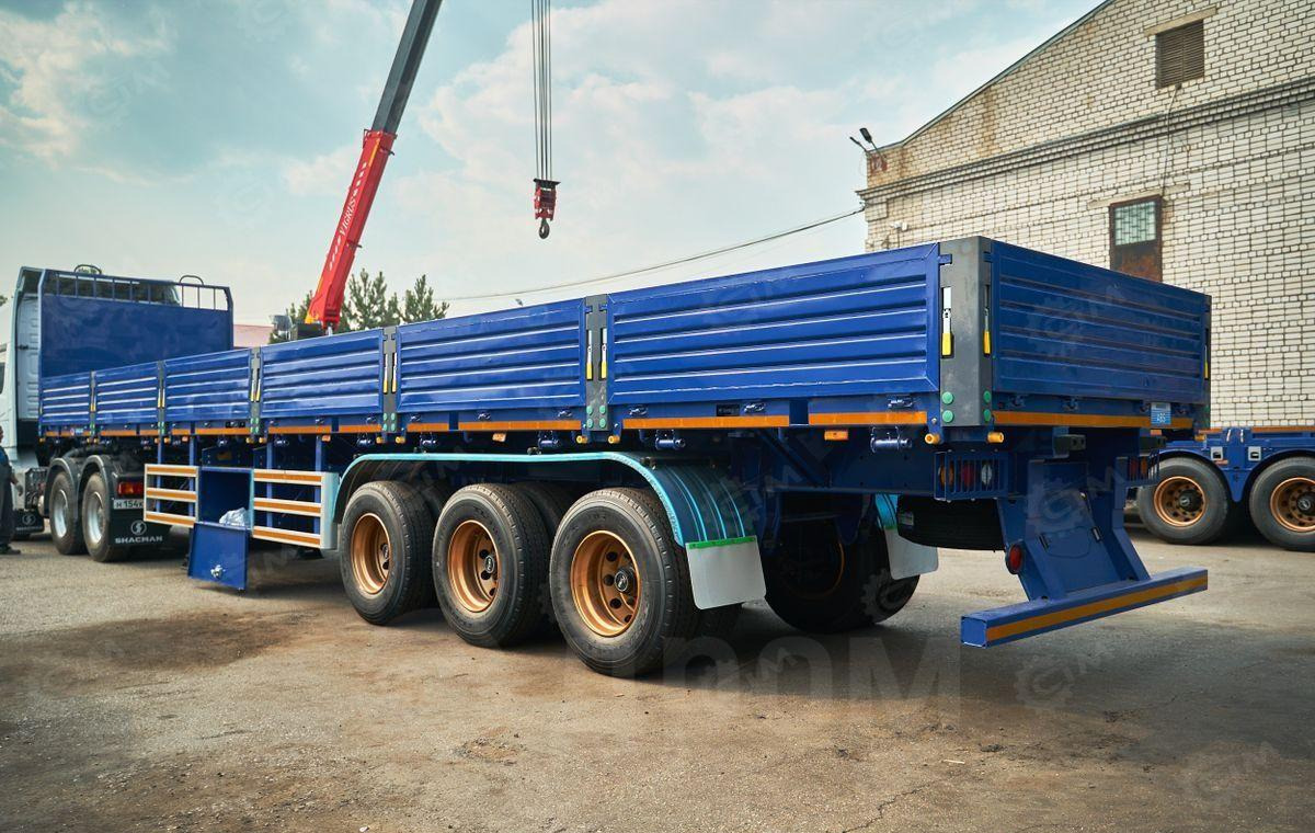 Новый Полуприцеп бортовой/ Платформа Luxuda LZC9408: фото 7