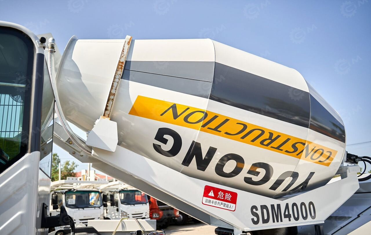 Новый Автобетоносмеситель Yugong SDM4000: фото 19