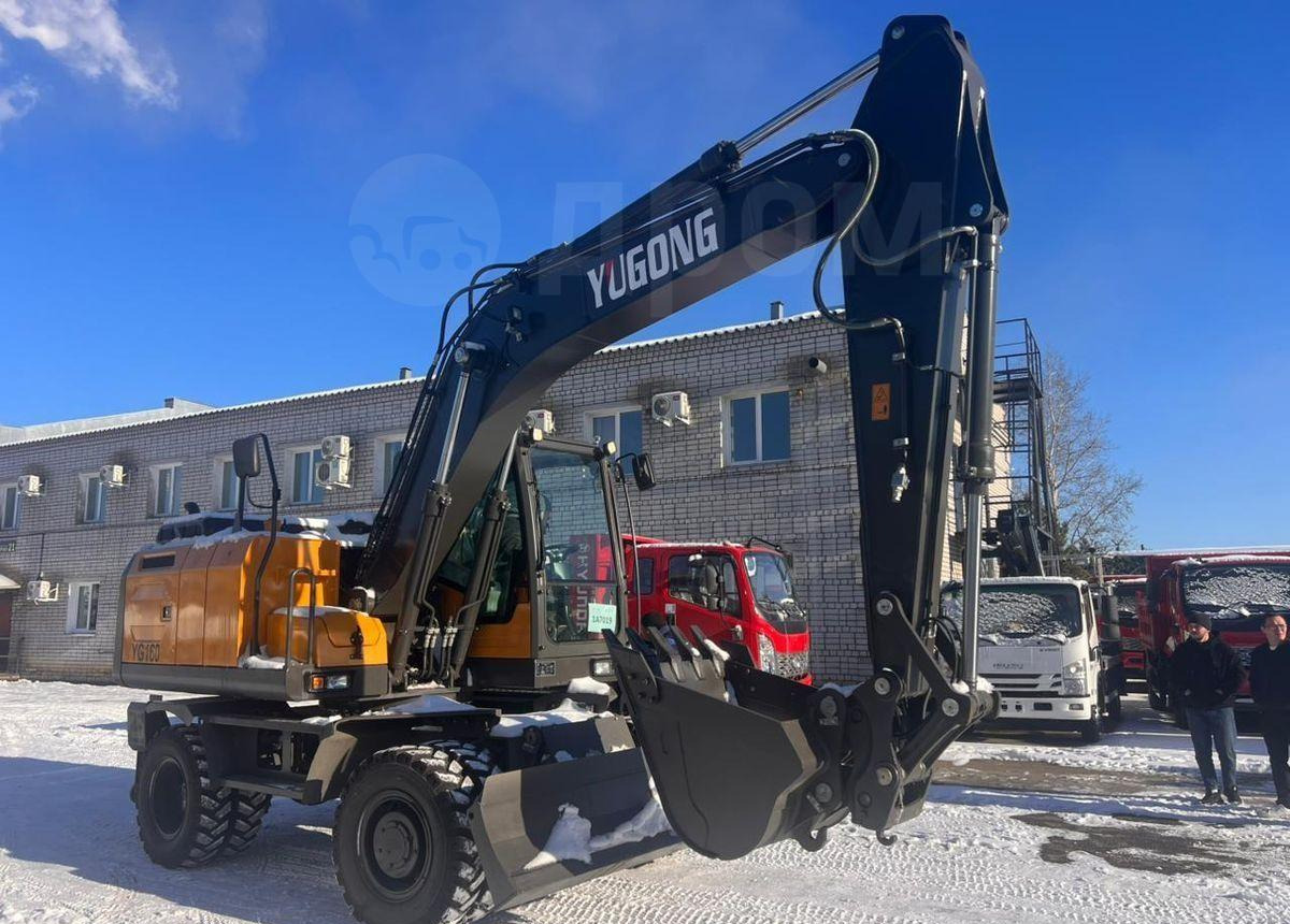 Новый Колёсный экскаватор Yugong YG160: фото 20 Новый Колёсный экскаватор Yugong YG160: фото 20