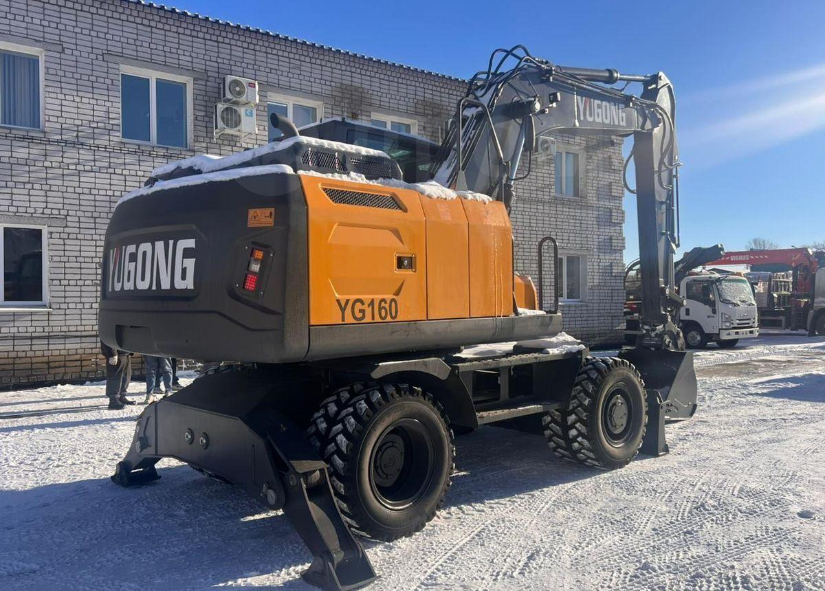 Новый Колёсный экскаватор Yugong YG160: фото 11 Новый Колёсный экскаватор Yugong YG160: фото 11