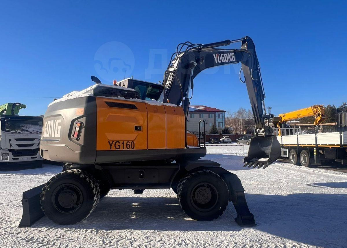 Yugong YG160 - Колёсный экскаватор: фото 5 Yugong YG160 - Колёсный экскаватор: фото 5