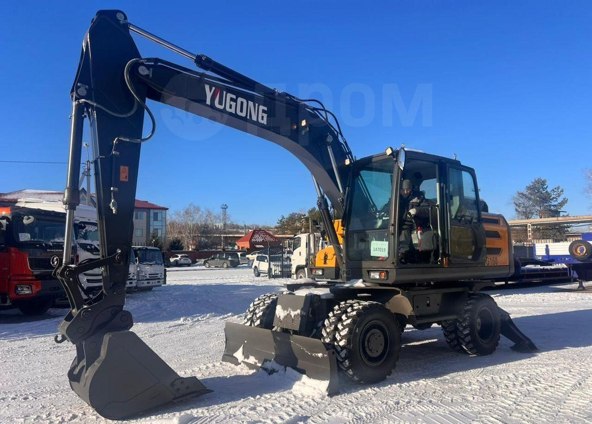 Новый Колёсный экскаватор Yugong YG160: фото 13 Новый Колёсный экскаватор Yugong YG160: фото 13