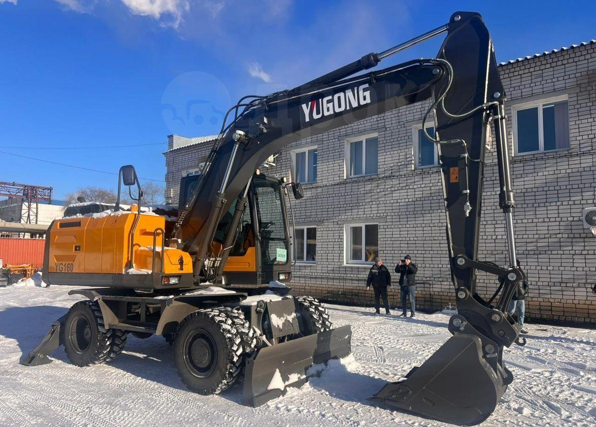 Новый Колёсный экскаватор Yugong YG160: фото 12 Новый Колёсный экскаватор Yugong YG160: фото 12