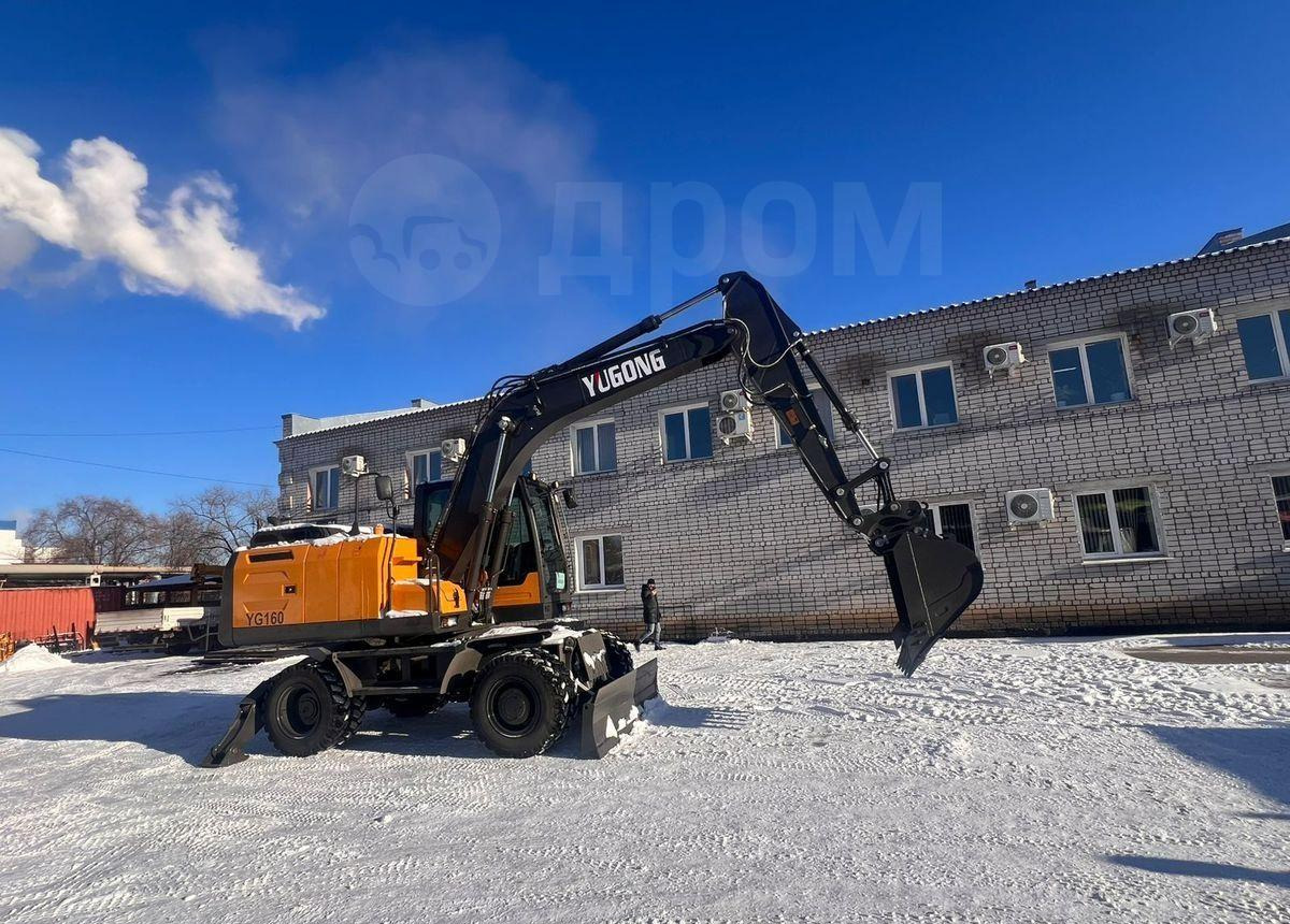 Yugong YG160 - Колёсный экскаватор: фото 2 Yugong YG160 - Колёсный экскаватор: фото 2