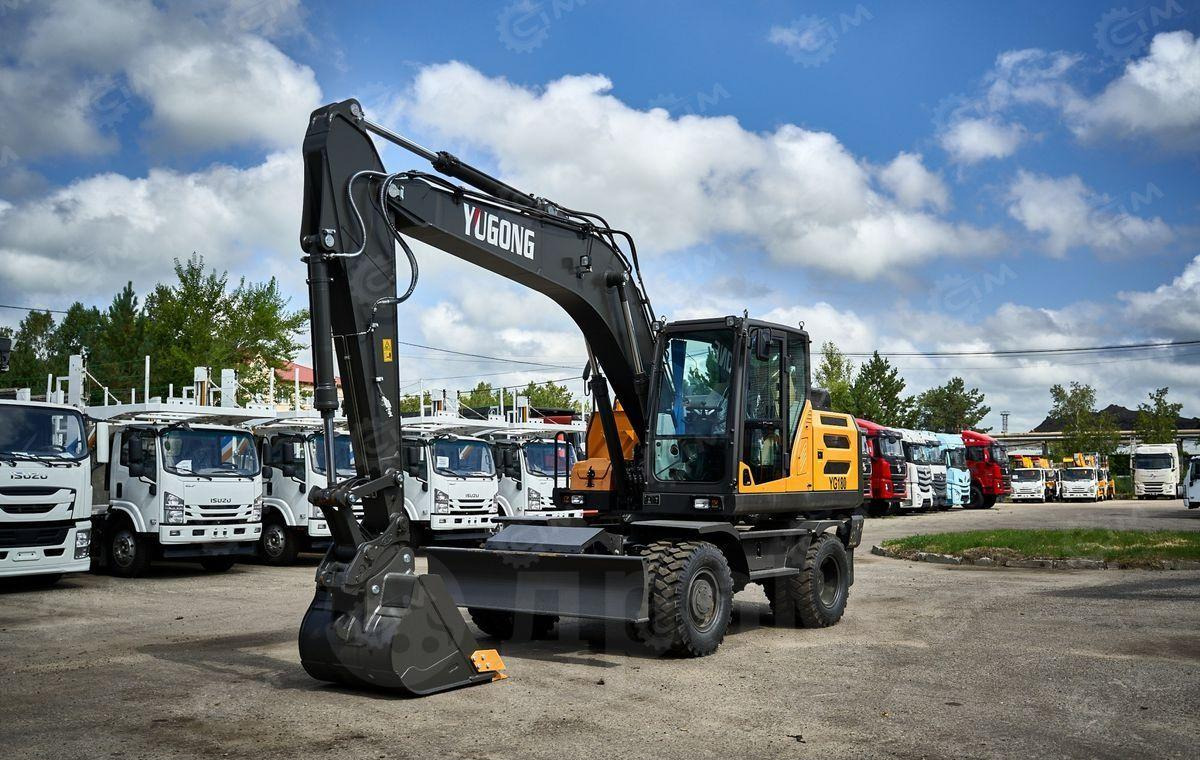 Новый Колёсный экскаватор Yugong YG180: фото 10