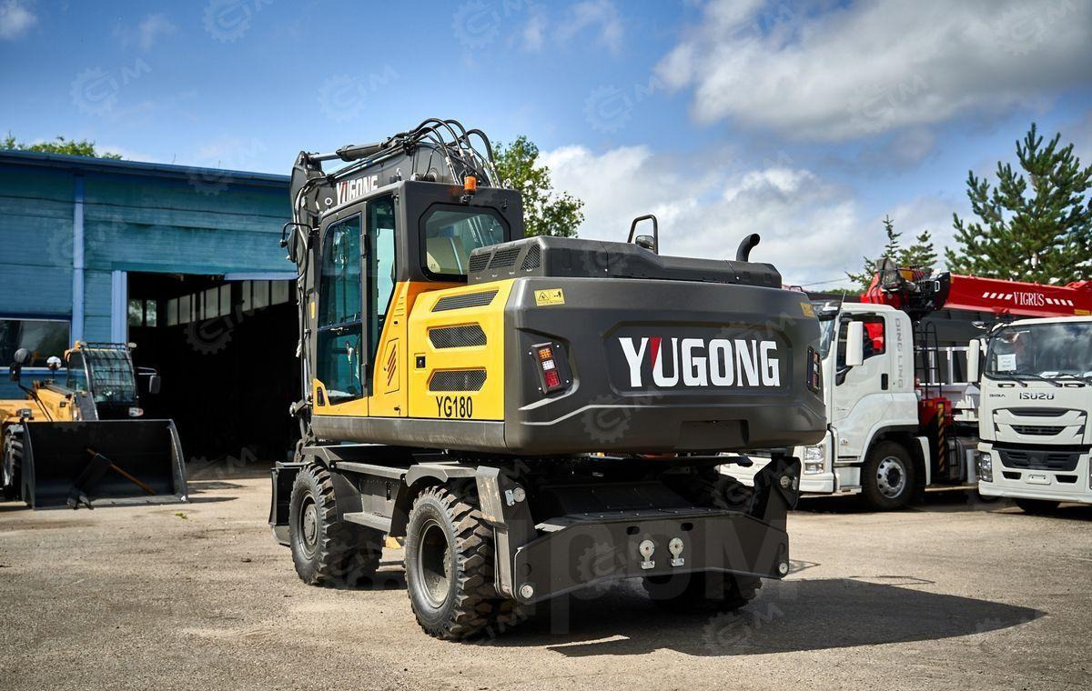 Новый Колёсный экскаватор Yugong YG180: фото 8