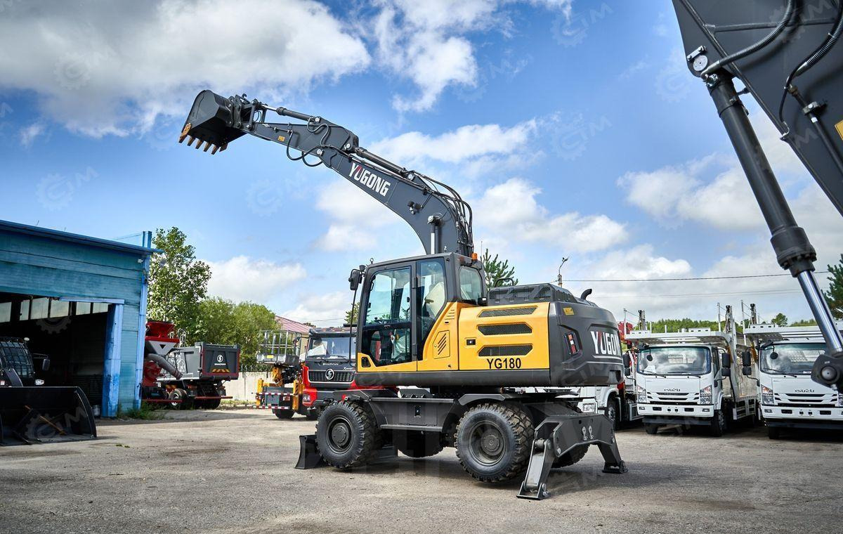 Новый Колёсный экскаватор Yugong YG180: фото 13
