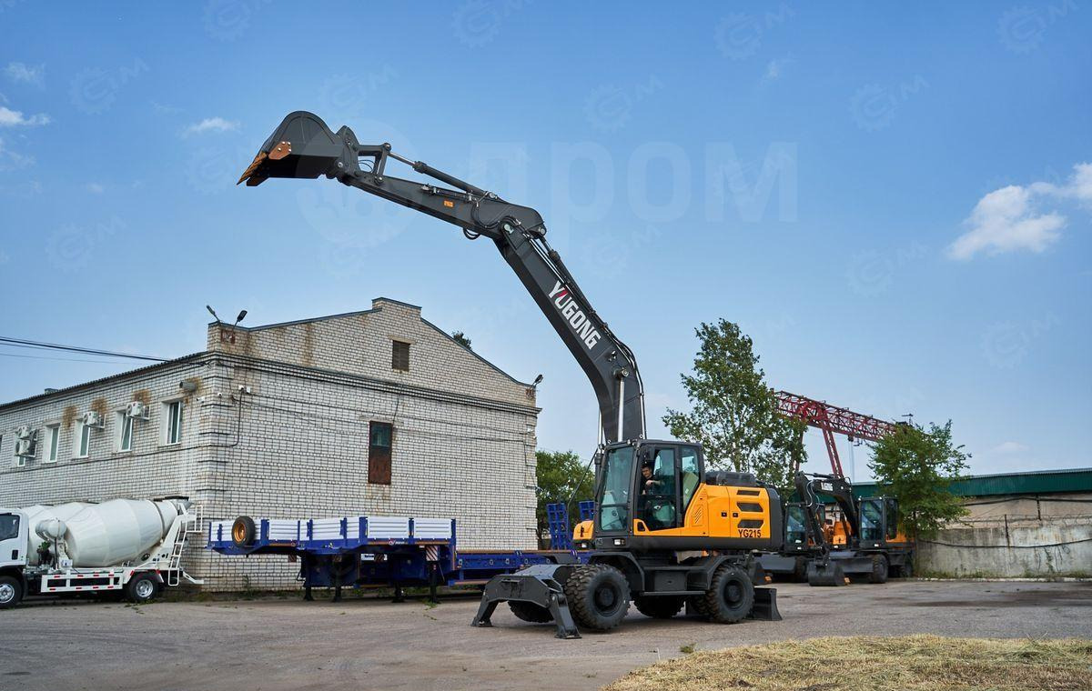 Новый Колёсный экскаватор Yugong YG215: фото 21