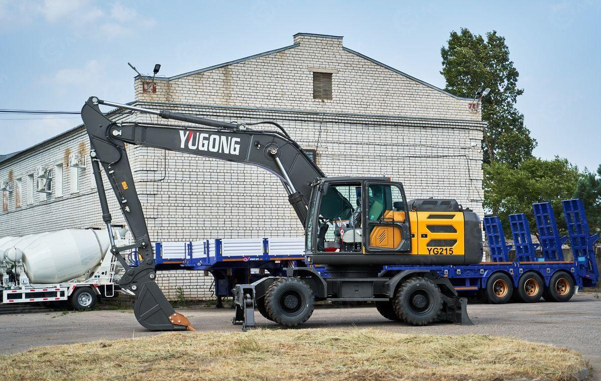 Новый Колёсный экскаватор Yugong YG215: фото 18