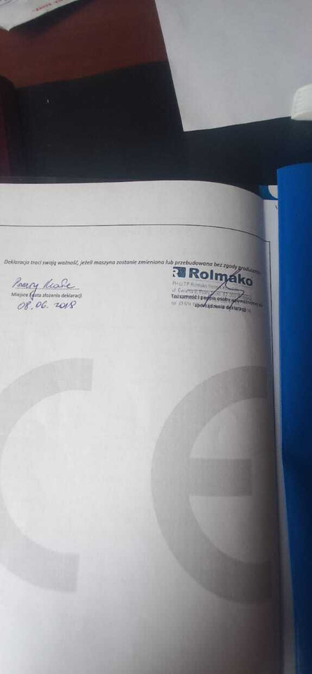 Борона дисковая Rolmako U693 - Дисковая борона: фото 5 Борона дисковая Rolmako U693 - Дисковая борона: фото 5