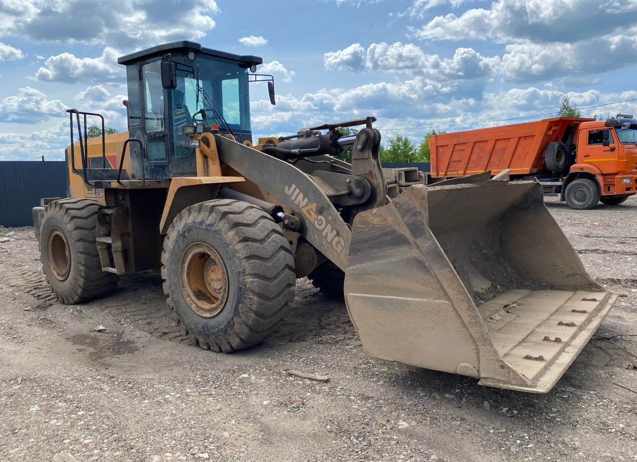 Фронтальный погрузчик JINGONG JGM757K - Колёсный погрузчик: фото 1 Фронтальный погрузчик JINGONG JGM757K - Колёсный погрузчик: фото 1