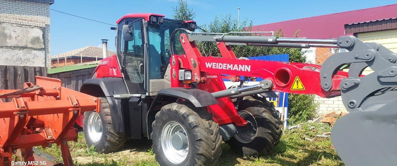 Фронтальный погрузчик Weidemann 9080 - Колёсный погрузчик: фото 1 Фронтальный погрузчик Weidemann 9080 - Колёсный погрузчик: фото 1