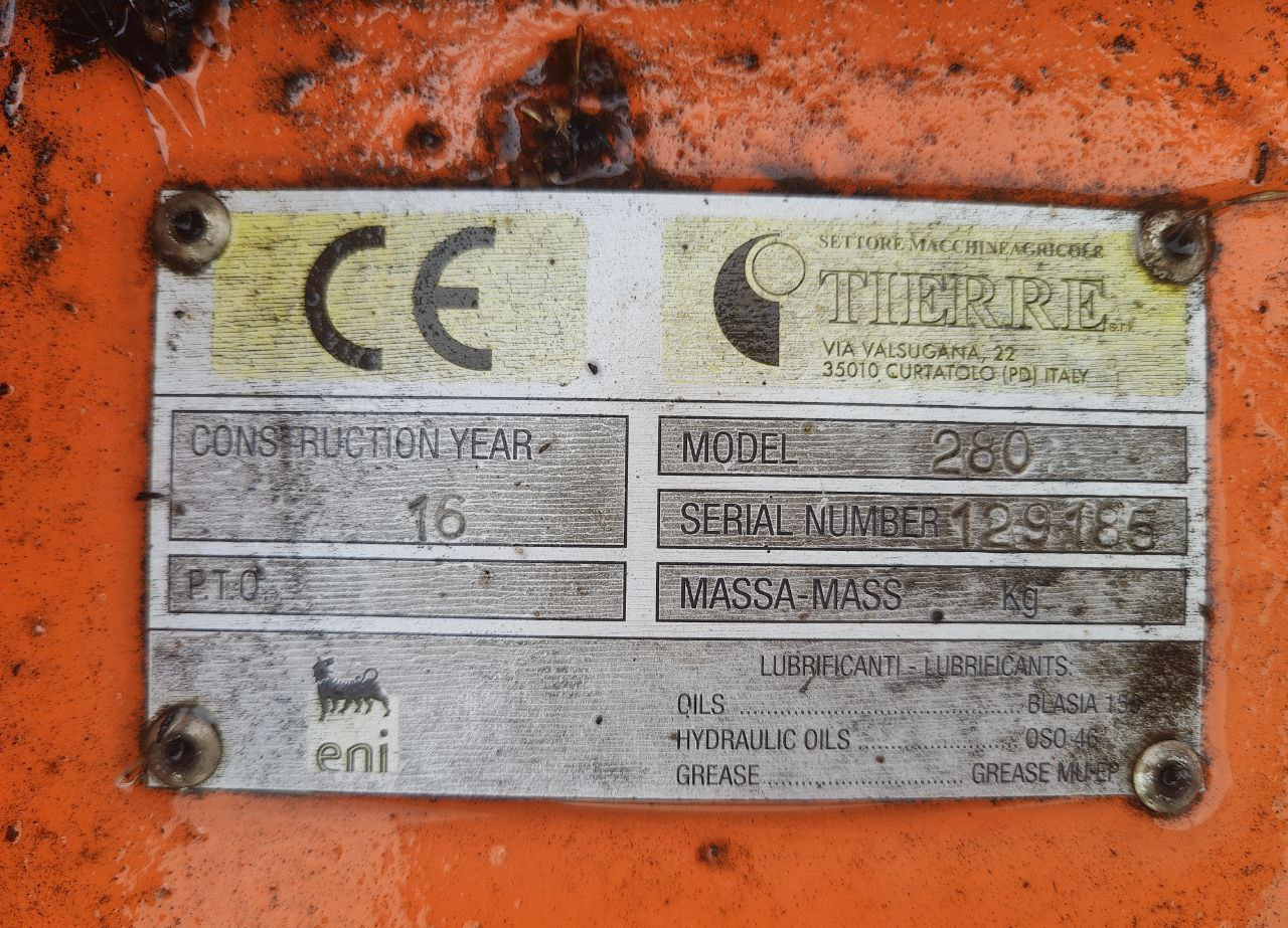 Косилка-измельчитель Мульчировщик Tierre TRL-280: фото 7