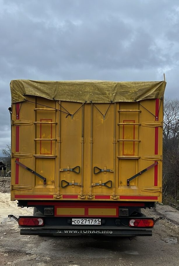 Полуприцеп зерновоз Тонар 99892 - Самосвальный полуприцеп: фото 1 Полуприцеп зерновоз Тонар 99892 - Самосвальный полуприцеп: фото 1