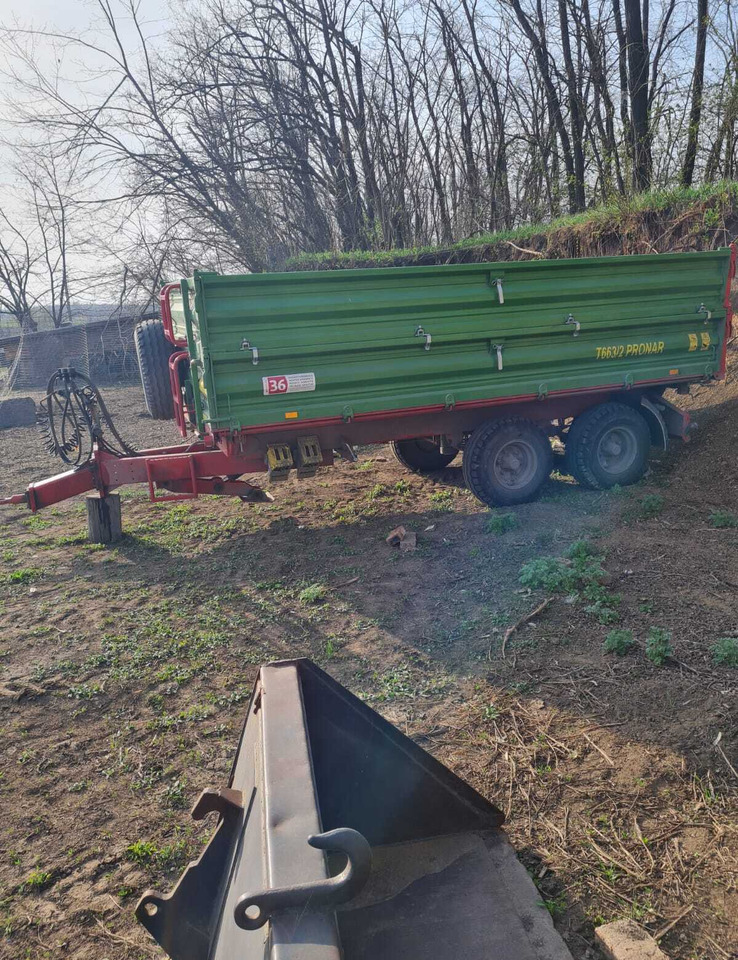 Прицеп на трактор PRONAR T663/2 - Сельскохозяйственный прицеп-самосвал: фото 5 Прицеп на трактор PRONAR T663/2 - Сельскохозяйственный прицеп-самосвал: фото 5