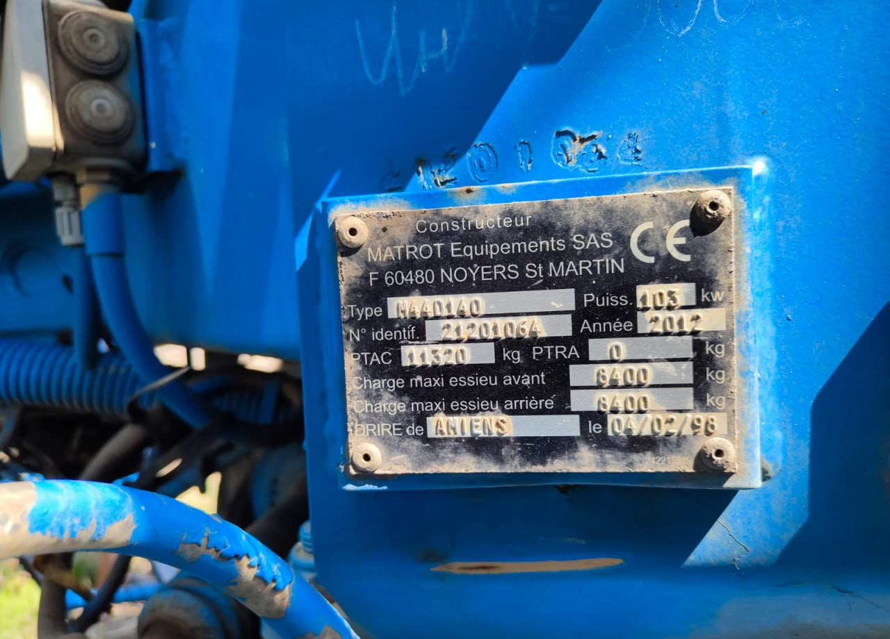 Самоходный опрыскиватель Matrot M44D140 - Самоходный опрыскиватель: фото 4 Самоходный опрыскиватель Matrot M44D140 - Самоходный опрыскиватель: фото 4