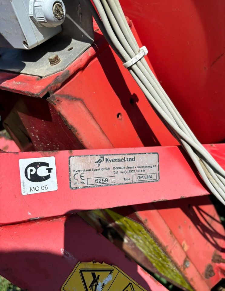 Сеялка пропашная Kverneland Optima-18 - Сеялка точного высева: фото 4 Сеялка пропашная Kverneland Optima-18 - Сеялка точного высева: фото 4