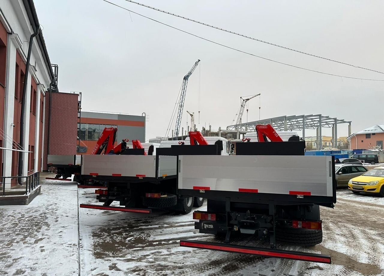 Новый Бортовой грузовик/ Платформа, Автоманипулятор МАЗ 631228: фото 9