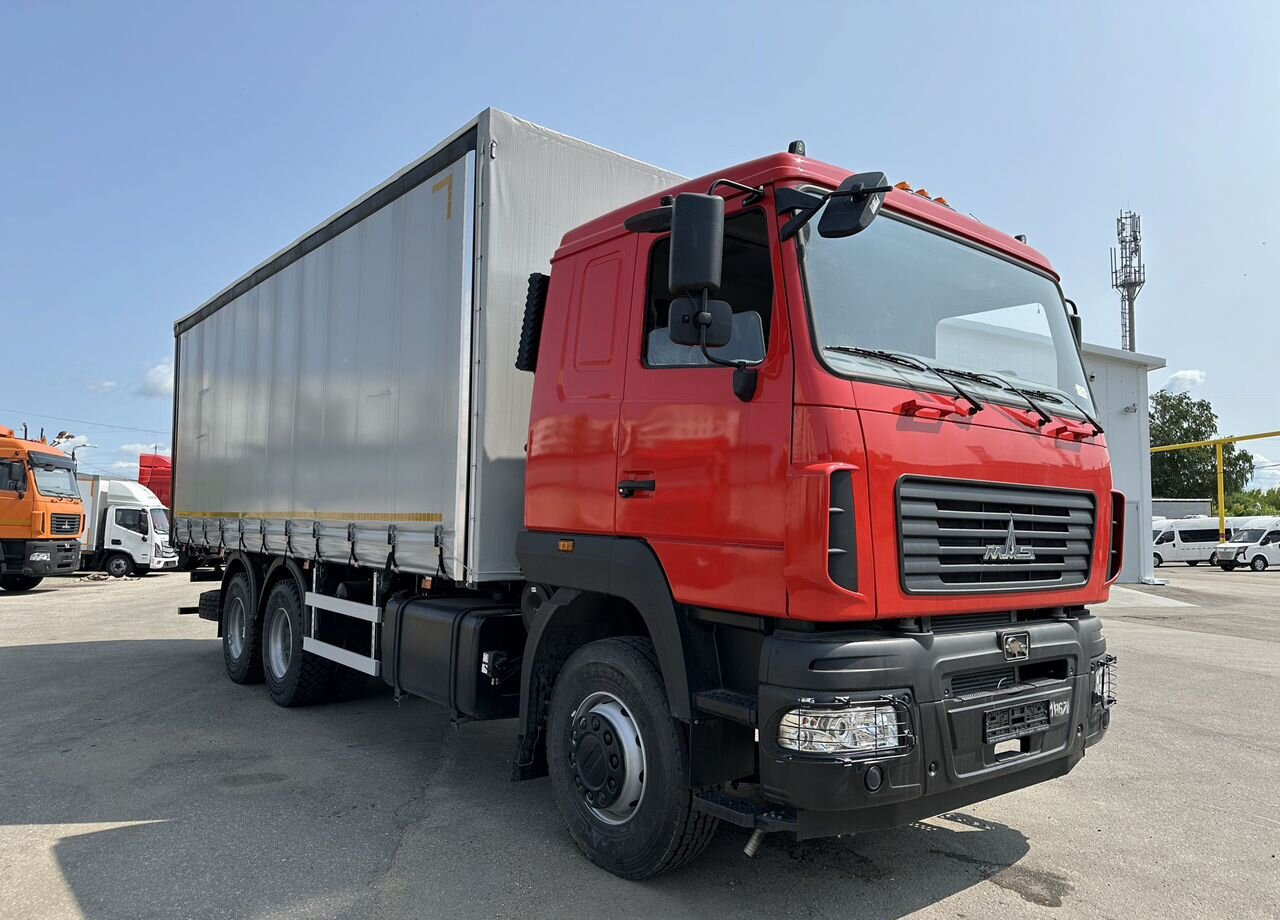 МАЗ 6312С5-8575-012 - Тентованный грузовик: фото 3 МАЗ 6312С5-8575-012 - Тентованный грузовик: фото 3