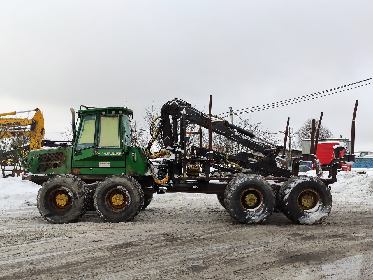 JOHN DEERE 1710D - Форвардер: фото 3 JOHN DEERE 1710D - Форвардер: фото 3