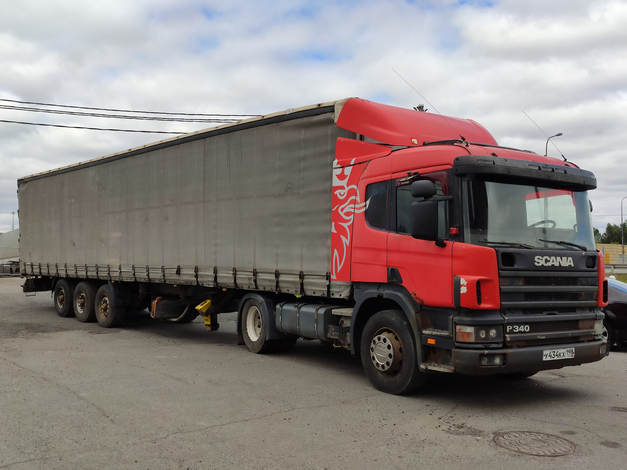 SCANIA p - Тягач: фото 3 SCANIA p - Тягач: фото 3