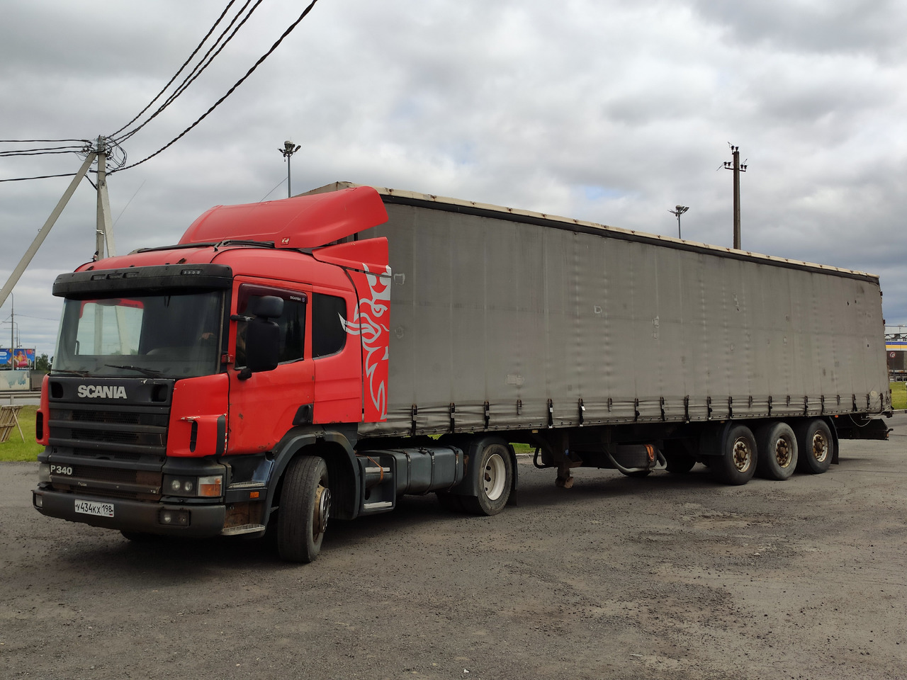 SCANIA p - Тягач: фото 4 SCANIA p - Тягач: фото 4