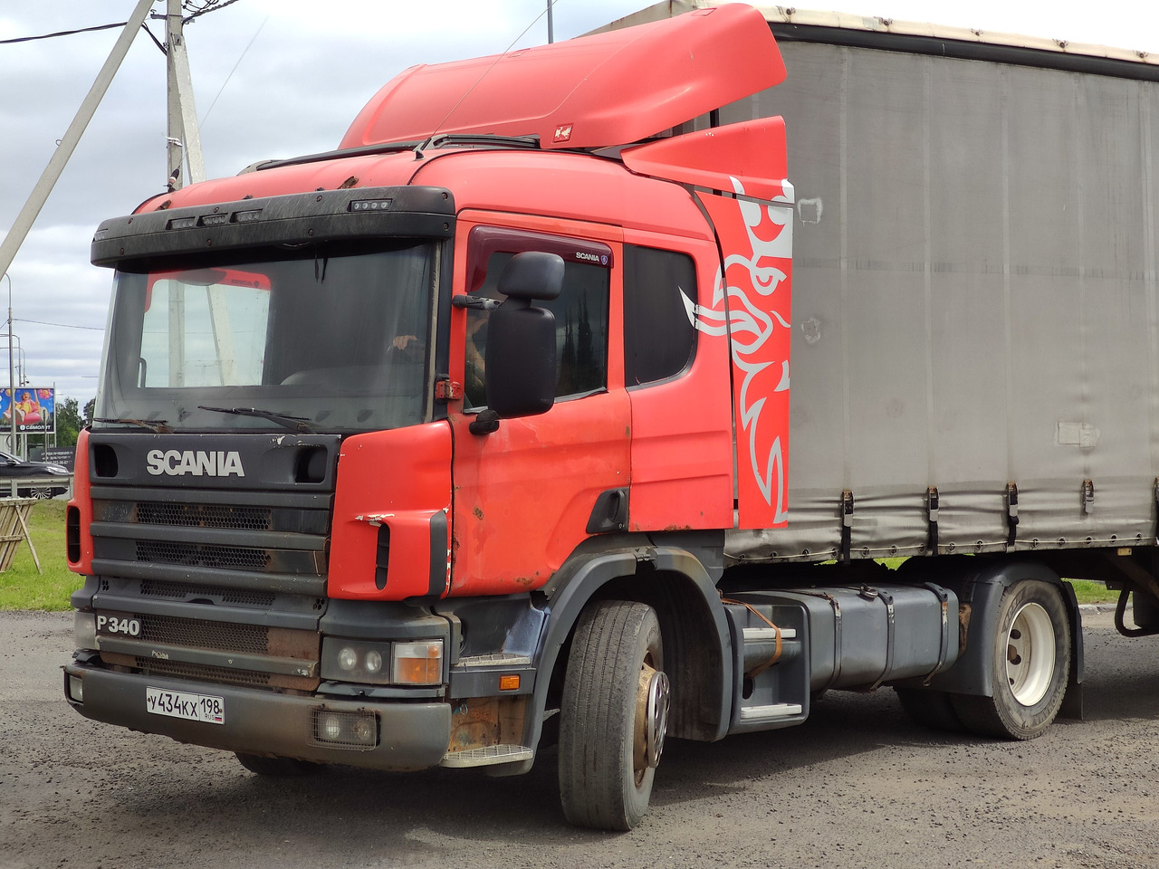 SCANIA p - Тягач: фото 2 SCANIA p - Тягач: фото 2