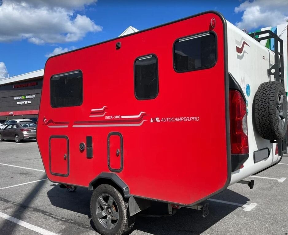 Автокемпер Лиса 3400 - Прицеп-дача (кемпер): фото 3 Автокемпер Лиса 3400 - Прицеп-дача (кемпер): фото 3