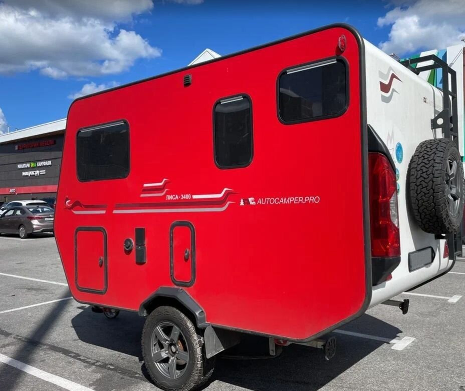 Автокемпер Лиса 3400 - Прицеп-дача (кемпер): фото 1 Автокемпер Лиса 3400 - Прицеп-дача (кемпер): фото 1