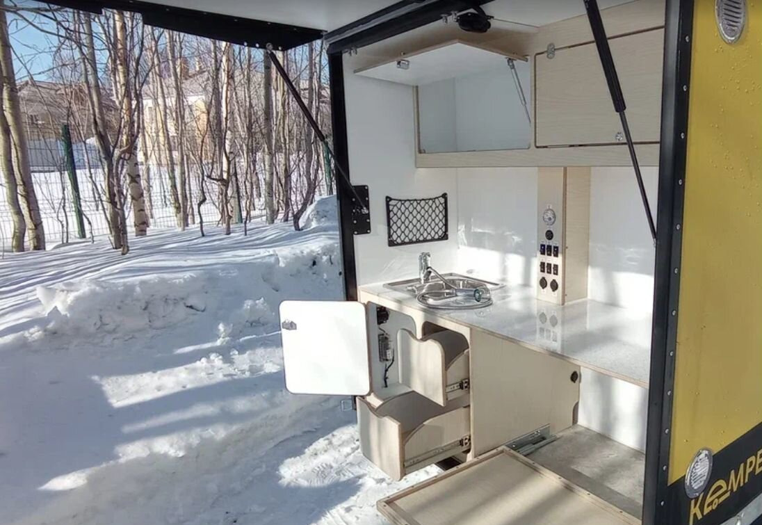 Самодельная / Другая Самодельная / Другая - Прицеп-дача (кемпер): фото 4 Самодельная / Другая Самодельная / Другая - Прицеп-дача (кемпер): фото 4