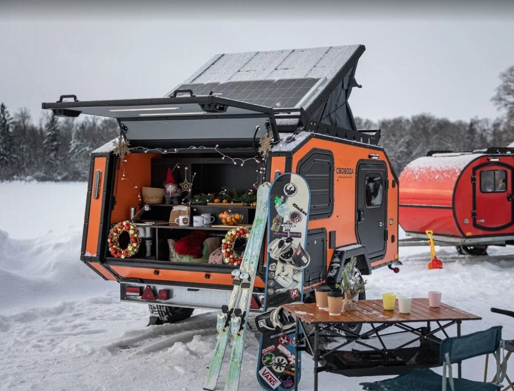 Свобода Серия 2 (Базовая) - Прицеп-дача (кемпер): фото 4 Свобода Серия 2 (Базовая) - Прицеп-дача (кемпер): фото 4